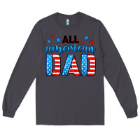 Smoke All American dad Long Sleeve Tee - Neo Western