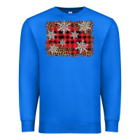 True Royal snowflake background Premium Sweatshirt - BarkalooDesign