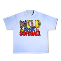 Grape Ice wild about softball Urban Heavy Tee - Zillion Design Studio