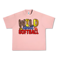 Salmon wild about softball Urban Heavy Tee - Zillion Design Studio
