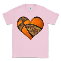 Bubblegum Pink basketball heart Classic Tee - HRA Design Shop
