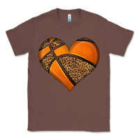Chestnut basketball heart Classic Tee - HRA Design Shop