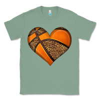 Sage basketball heart Classic Tee - HRA Design Shop