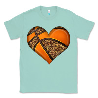 Seafoam basketball heart Classic Tee - HRA Design Shop