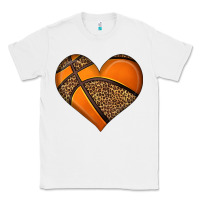 White basketball heart Classic Tee - HRA Design Shop