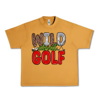 Peanut Butter wild about golf Urban Heavy Tee - Zillion Design Studio