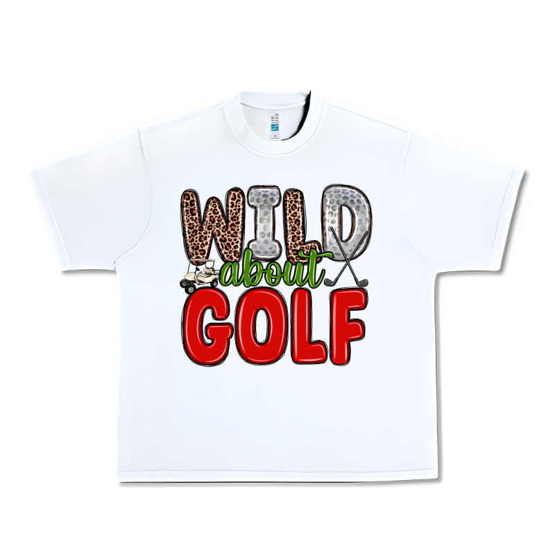 Wild About Golf Urban Heavy Tee by Zillion Design Studio | Teevron