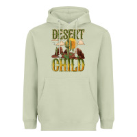 Matcha desert child cactus Heavyweight Hoodie - NancyCooperArtShop
