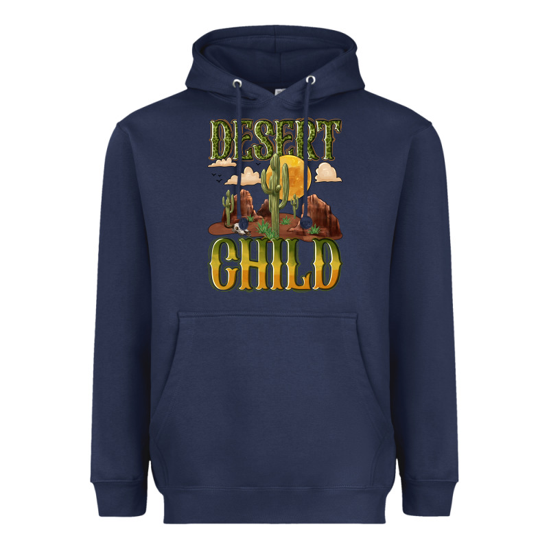 Desert Child Cactus Heavyweight Hoodie by NancyCooperArtShop | Teevron