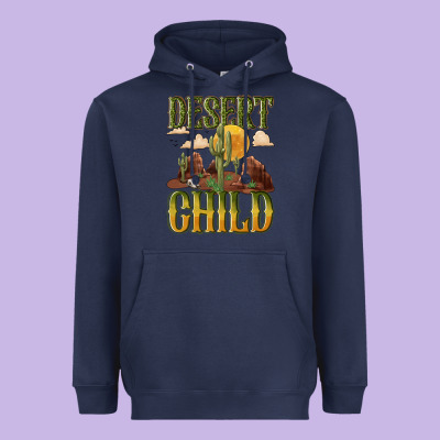 Desert Child Cactus Heavyweight Hoodie Designed By Nancycooperartshop