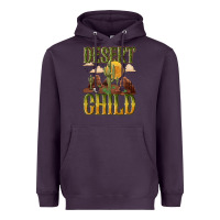 Plum desert child cactus Heavyweight Hoodie - NancyCooperArtShop