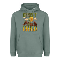 Sage desert child cactus Heavyweight Hoodie - NancyCooperArtShop