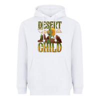 White desert child cactus Heavyweight Hoodie - NancyCooperArtShop