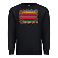 Black serape background Premium Sweatshirt - BarkalooDesign