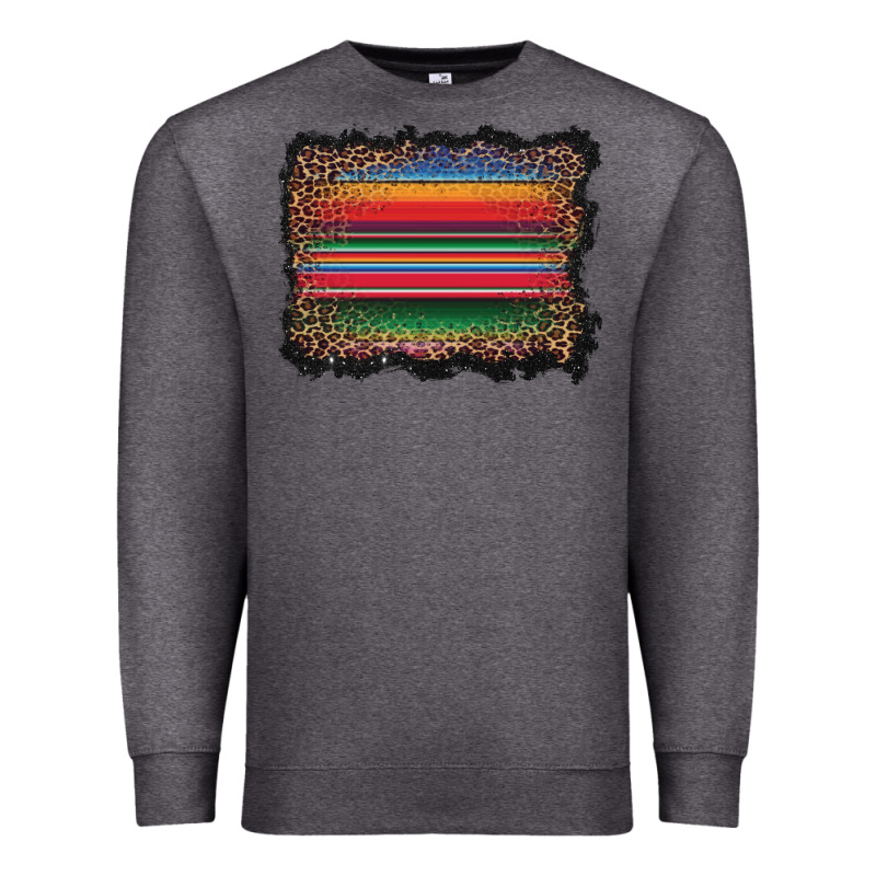 Serape Background Premium Sweatshirt by BarkalooDesign | Teevron
