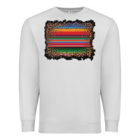 Dove Grey serape background Premium Sweatshirt - BarkalooDesign