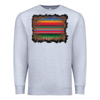 Heather Grey serape background Premium Sweatshirt - BarkalooDesign