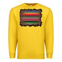 Lemon serape background Premium Sweatshirt - BarkalooDesign
