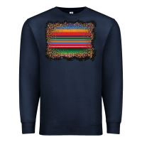 Navy serape background Premium Sweatshirt - BarkalooDesign