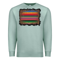 Seafoam serape background Premium Sweatshirt - BarkalooDesign