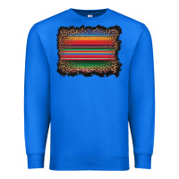 True Royal serape background Premium Sweatshirt - BarkalooDesign