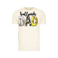 Vintage Arctic ballpark dad with softball and baseball Vintage Tee - texasbilliewilder