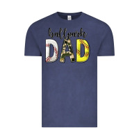 Vintage Denim ballpark dad with softball and baseball Vintage Tee - texasbilliewilder