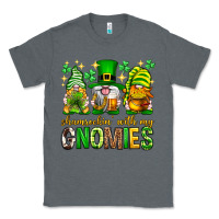 Charcoal Heather St. Patrick's Day shamrockin' with my gnomies Classic Tee - Neo Western