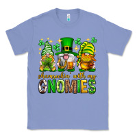 Colony Blue St. Patrick's Day shamrockin' with my gnomies Classic Tee - Neo Western