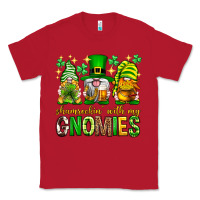 Red St. Patrick's Day shamrockin' with my gnomies Classic Tee - Neo Western