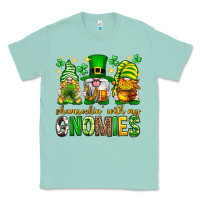 Seafoam St. Patrick's Day shamrockin' with my gnomies Classic Tee - Neo Western