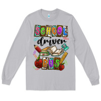 Moon Dust School driver bus Long Sleeve Tee - CowhideDigitalArt