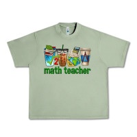 Oil Green math teacher coffee cups Urban Heavy Tee - texasbilliewilder