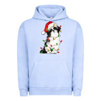 Pigment Grape Ice christmas shih tzu dog Urban Hoodie - LillyAllenDesigns