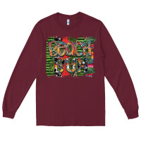 Burgundy beach bum Long Sleeve Tee - SublimationCraftShop