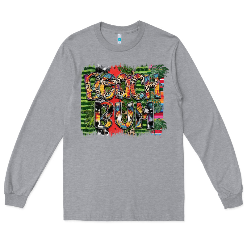 Beach Bum Long Sleeve Tee by SublimationCraftShop | Teevron