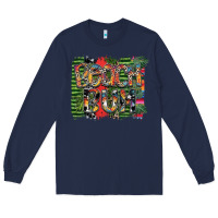 Navy beach bum Long Sleeve Tee - SublimationCraftShop