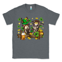 Charcoal Heather St. Patrick's Day donkey Classic Tee - Neo Western