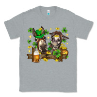 Heather Grey St. Patrick's Day donkey Classic Tee - Neo Western