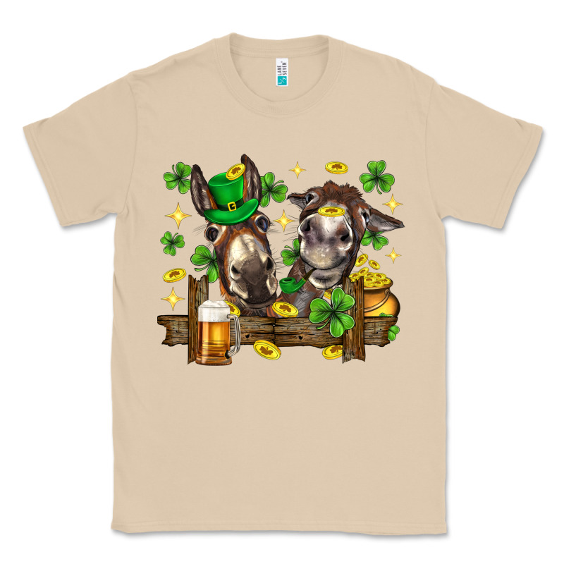 St. Patrick's Day Donkey Classic Tee by Neo Western | Teevron