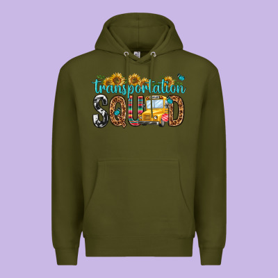 Transportation Squad Premium Hoodie Designed By Nancycooperartshop