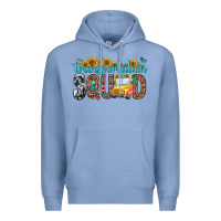 Colony Blue transportation squad Premium Hoodie - NancyCooperArtShop