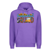 Purple transportation squad Premium Hoodie - NancyCooperArtShop