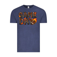 Vintage Denim game day football leopard Vintage Tee - Zillion Design Studio