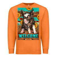 Carrot western pig garden Premium Sweatshirt - LillyAllenDesigns