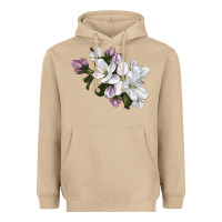 Mushroom apple blossom Heavyweight Hoodie - LillyAllenDesigns