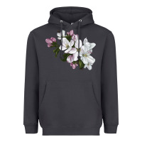 Smoke apple blossom Heavyweight Hoodie - LillyAllenDesigns