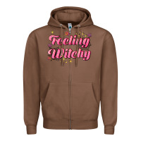 Chestnut feeling witchy Zipper Hoodie - AdoDesignShop