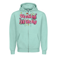 Seafoam feeling witchy Zipper Hoodie - AdoDesignShop
