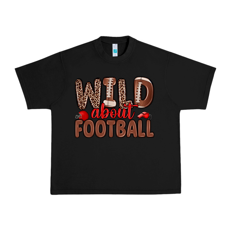 Wild About Football Urban Heavy Tee by Zillion Design Studio | Teevron